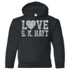 18500B Youth Heavy Blend Hooded Sweatshirt Thumbnail